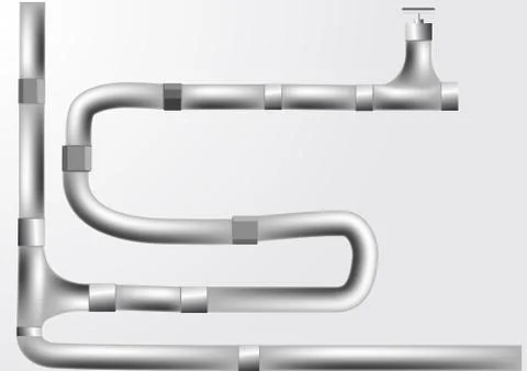 Piping Stock Illustration