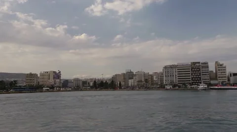 Piraeus Harbor 1 Stockbeeldmateriaal 11399759