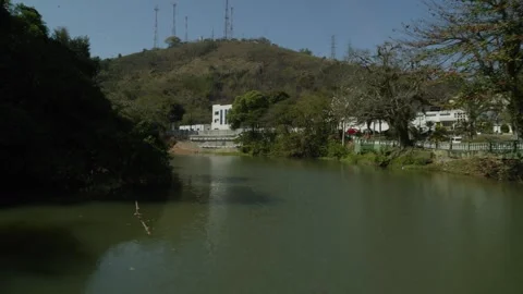 Piraí river and bridge Stock Footage 320185113