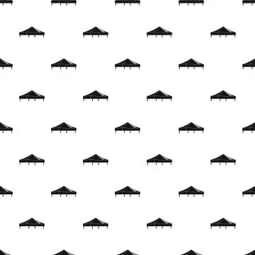 Piramide tent pattern seamless vector Stock Illustration
