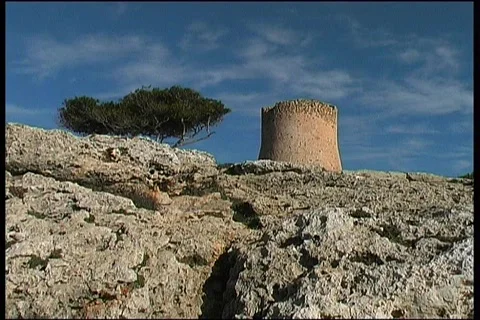 Pirat tower Stock Footage 398391
