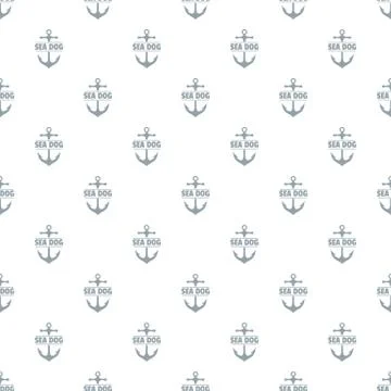 Pirate anchor pattern vector seamless イラスト素材