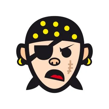 Pirate boy Stock Illustration