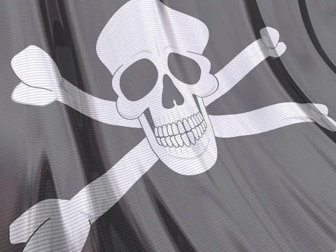 Pirate Flag Stock Illustration