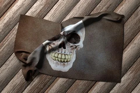 Pirate flag Stock Illustration