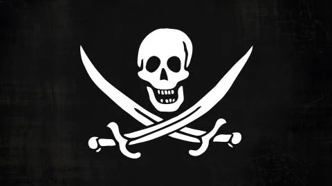 Pirate Flag Stock Illustration