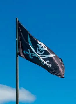 Pirate Flag Foto stock