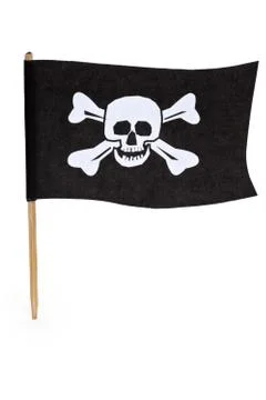 Pirate Flag 스톡 사진