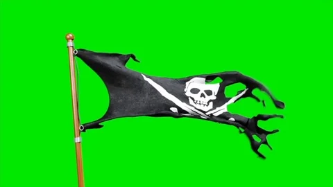 Skull and Crossbones 3D Stock Footage ~ Royalty Free Stock Videos | Pond5