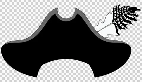 Pirate Hat Color Stock Illustration