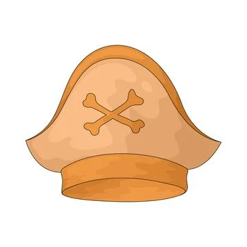 Pirate Hat illustration Stock Illustration
