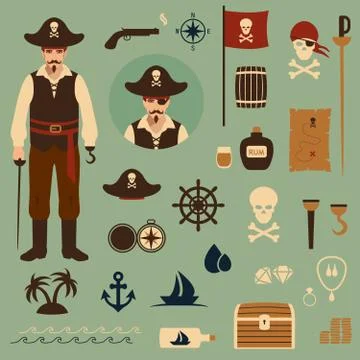 Pirate Stock Illustration