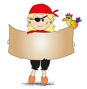 Pirate Stock Illustration