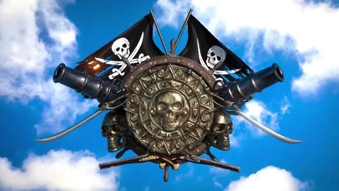Pirate Logo Stock After Effects
