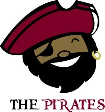 The Pirate logo - vector Stock Illustration