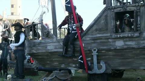 PIRATE SHIP  Video stock 873564