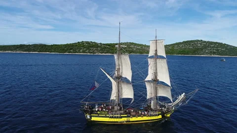 Pirate ship Video stock 140623447