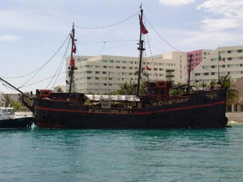 Pirate ship Foto stock