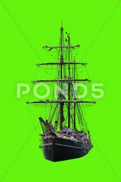 Pirate ship PSD Template