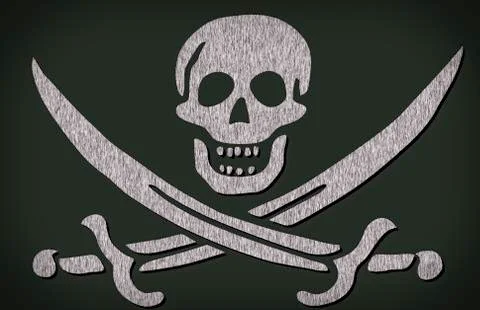Pirate Sign Stock Illustration