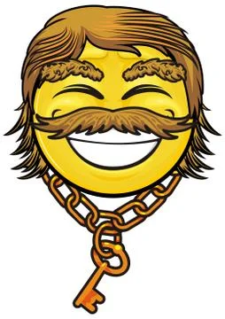 Pirate smiley  Stock Illustration