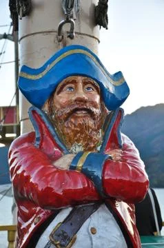 Pirate statue Stock Photos