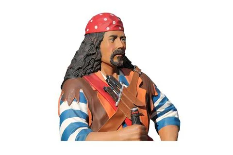 Pirate Statue. Stock Photos