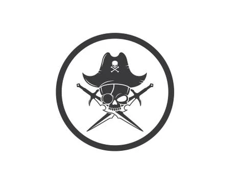 Pirate vector icon illustration design Stock Illustration