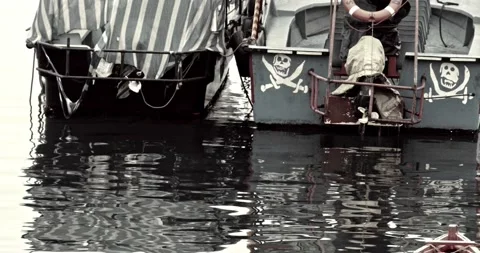 Pirates on the Bay 1 Stock Footage 198415215