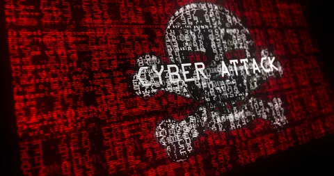 Pirates skull flag waving with security code Stock Footage 285248740