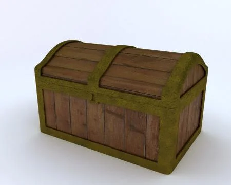 Pirates treasure chest Stock Illustration