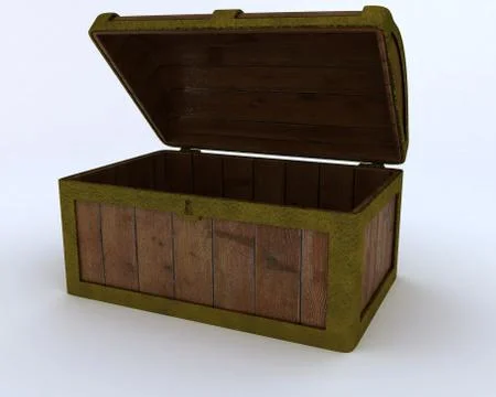 Pirates treasure chest Stock Illustration