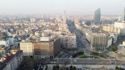 Pirellone Milan 動画素材 240416724