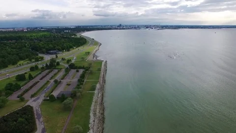 Pirita, Tallinn Stock Footage 75812979