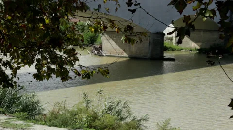 Pisa Arno 02 스톡 동영상 32704391