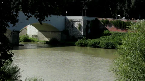 Pisa Arno 04 스톡 동영상 32704479