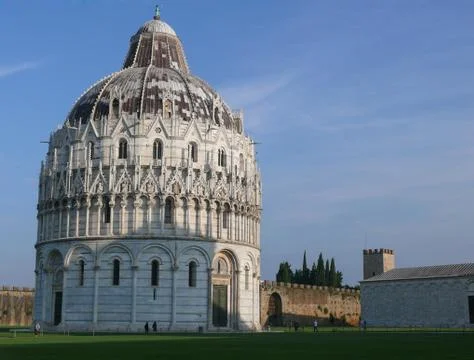 The Pisa Baptistery 写真素材