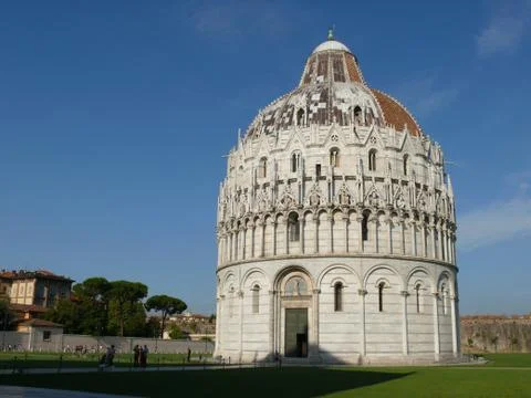 The Pisa Baptistery Foto stock