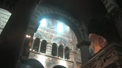 Pisa Cathedral Stock Footage 12506779