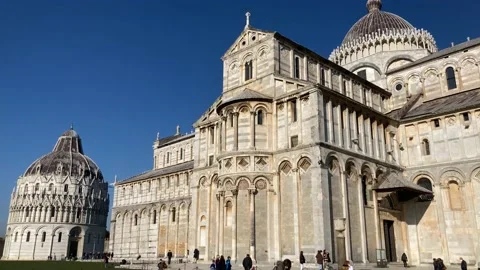Pisa, the Cathedral Stockbeeldmateriaal 168634893