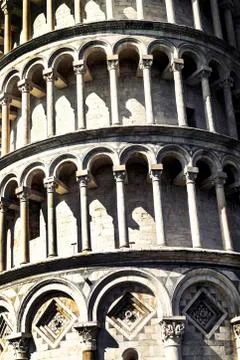 Pisa leaning tower Foto stock