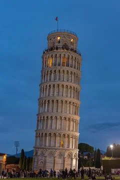 Pisa, the Leaning Tower Stock Photos