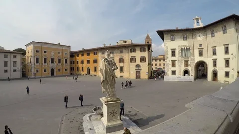 Pisa , Piazza cavalieri  4k 動画素材 88794201