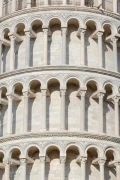 Pisa tower frame Foto stock