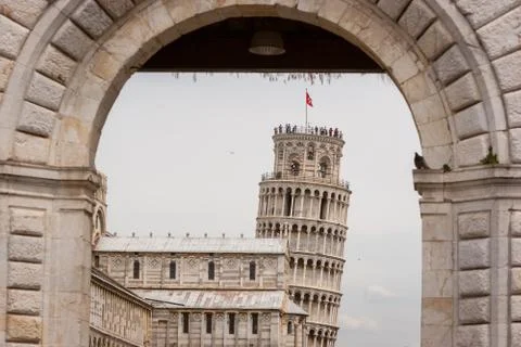 Pisa tower Stock Photos