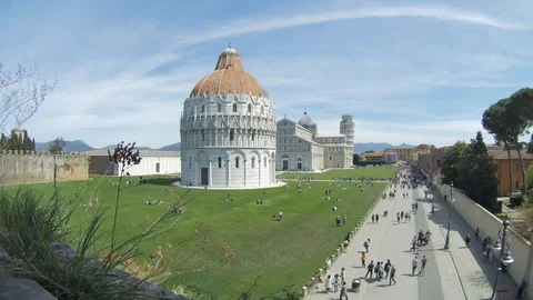 Pisa tower timelapse 動画素材 89538869