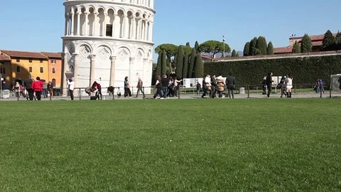 Pisa tower - Tuscany Stock Footage 72902961