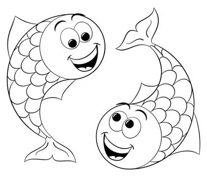 Pisces 1 a Stock Illustration