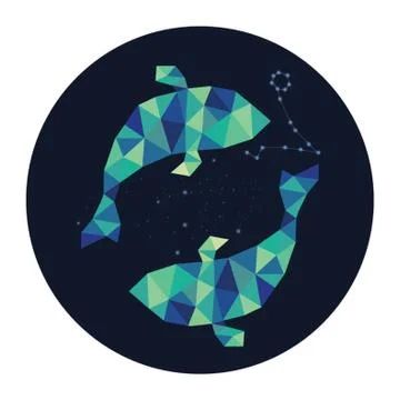 Pisces 库存插图