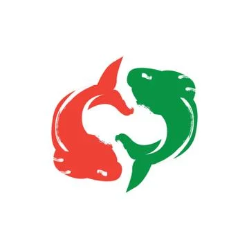 Pisces 库存插图